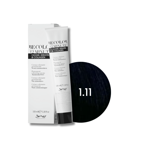 BE HAIR BE COLOR 12 MINUTE farba do włosów bez amoniaku 100 ml | 1.11