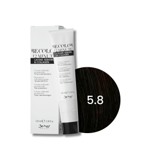 BE HAIR BE COLOR 12 MINUTE farba do włosów bez amoniaku 100 ml | 5.8