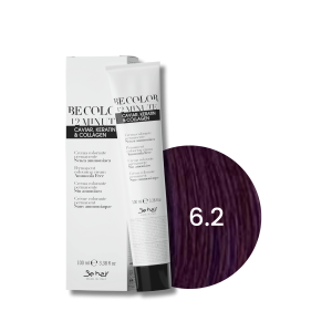 BE HAIR BE COLOR 12 MINUTE farba do włosów bez amoniaku 100 ml | 6.2