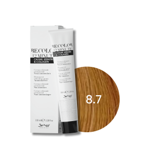BE HAIR BE COLOR 12 MINUTE farba do włosów bez amoniaku 100 ml | 8.7