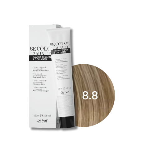 BE HAIR BE COLOR 12 MINUTE farba do włosów bez amoniaku 100 ml | 8.8