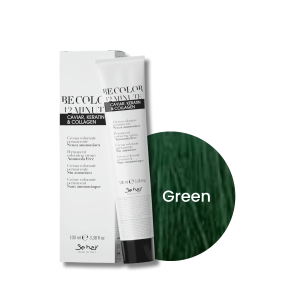 BE HAIR BE COLOR 12 MINUTE farba modulator tonu 100 ml | Green