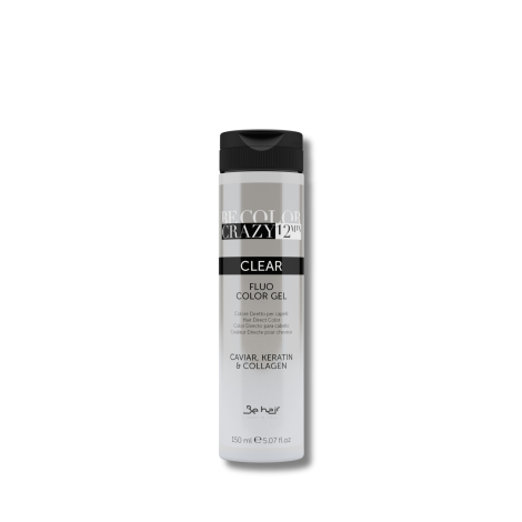 BE HAIR BE COLOR CRAZY bezpośrednia żelowa farba toner 150 ml | Clear