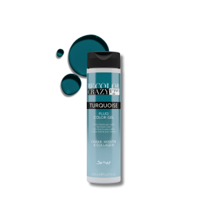 BE HAIR BE COLOR CRAZY bezpośrednia żelowa farba toner 150 ml | Turquoise - image 2