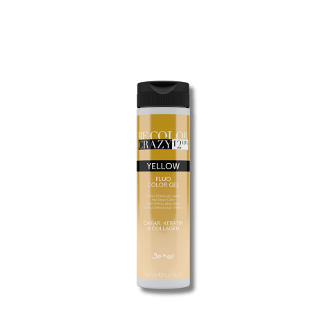 BE HAIR BE COLOR CRAZY bezpośrednia żelowa farba toner 150 ml | Yellow