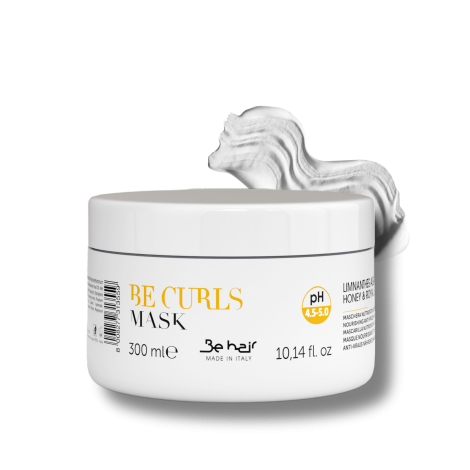 BE HAIR BE CURLS Nourishing Anti-frizz maska do włosów kręconych 300 ml - 2