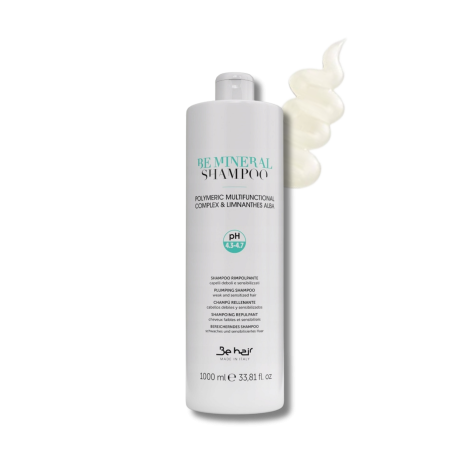 BE HAIR BE MINERAL Mineralizing szampon nawilżający mineralny 1000 ml - 2