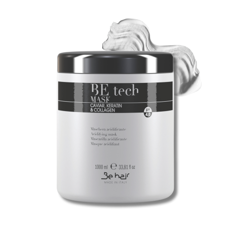 BE HAIR BE TECH Mask maska zakwaszająca po zabiegach chemicznych 1000 ml - 2