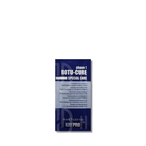 KAYPRO BOTU-CURE faza 1 szampon odbudowujący do włosów zniszczonych 15 ml