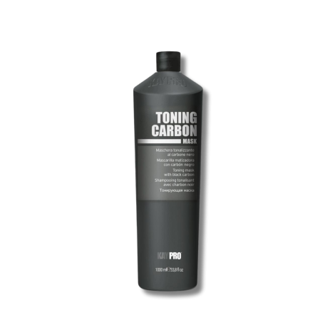 KAYPRO CARBON maska tonizująca do włosów z czarnym węglem aktywnym 1000 ml