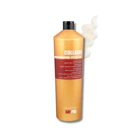 KAYPRO COLLAGEN szampon przeciwstarzeniowy do włosów z kolagenem 1000 ml - 2