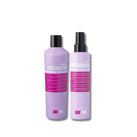 KAYPRO HYALURONIC zestaw na objętość | szampon 350 ml + spray 200 ml