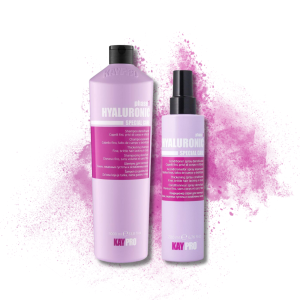 KAYPRO HYALURONIC zestaw na objętość | szampon 1000 ml + spray 200 ml - image 2