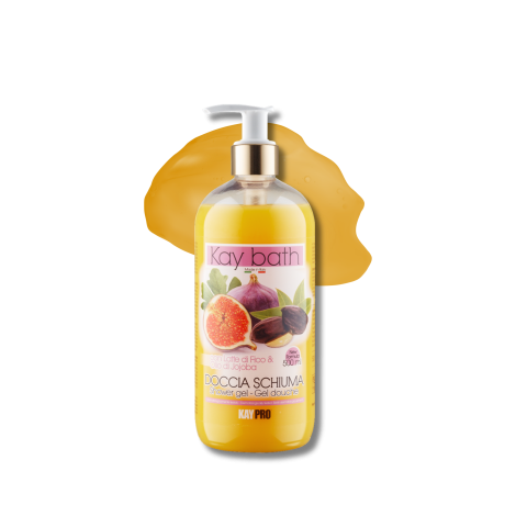 KAYPRO KAY BATH żel pod prysznic z mlekiem figowym i olejkiem jojoba 500 ml - 2