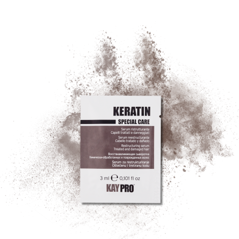KAYPRO KERATIN serum regenerujące do włosów zniszczonych z keratyną 3 ml - 2