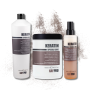 KAYPRO KERATIN zestaw | szampon 1000 ml + maska 1000 ml + spray 200 ml - 3