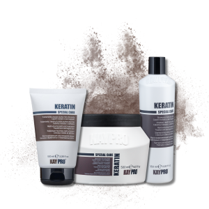 KAYPRO KERATIN zestaw | szampon 350 ml + maska 500 ml + fluid 100 ml - image 2
