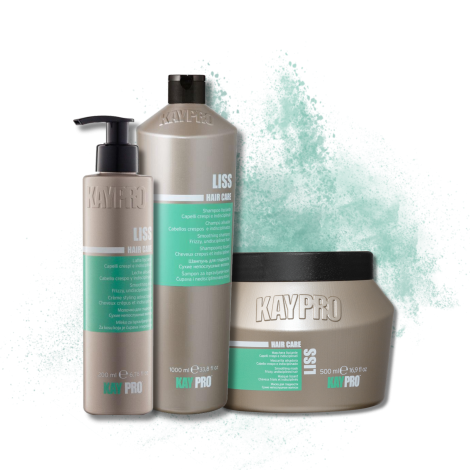 KAYPRO LISS zestaw | szampon 1000 ml + maska 500 ml + krem 200 ml - 2