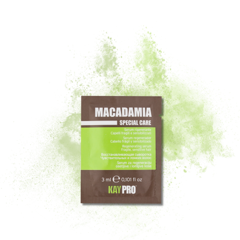 KAYPRO MACADAMIA serum regenerujące do włosów cieńkich z makadamią 3 ml - 2