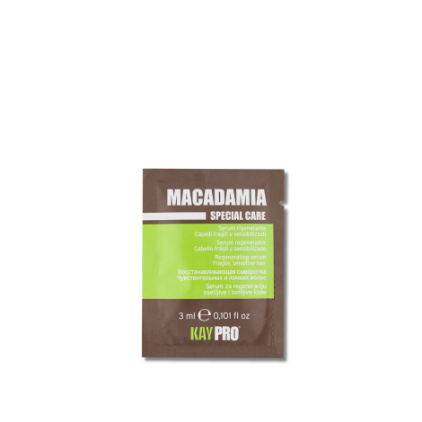 KAYPRO MACADAMIA serum regenerujące do włosów cieńkich z makadamią 3 ml