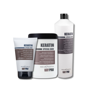 KAYPRO KERATIN zestaw | szampon 1000 ml + maska 1000 ml + fluid 100 ml