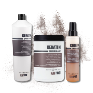 KAYPRO KERATIN zestaw | szampon 1000 ml + maska 1000 ml + spray 200 ml - image 2