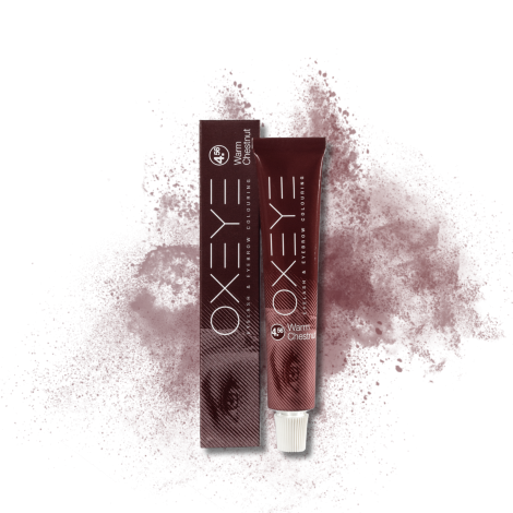 KAYPRO OXEYE farba do brwi i rzęs 20 ml | 4.56 Ciepły Kasztan - 2