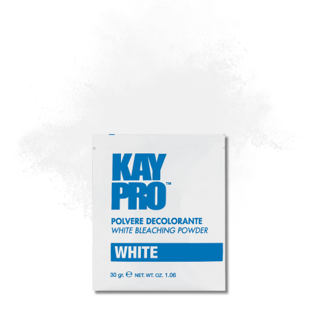 KAYPRO WHITE rozjaśniacz do włosów do 5-6 tonów Biały 30 g - 2