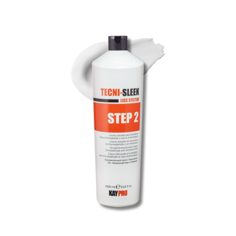 KAYPRO TECNI-SLEEK 2 krem prostujący do włosów z keratyną 1000 ml - 2