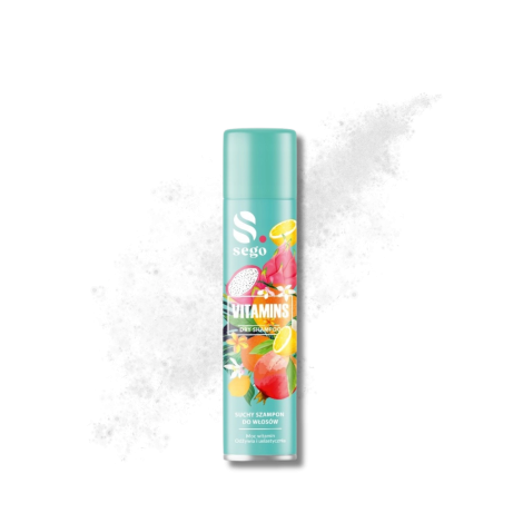 SEGO VITAMINS suchy szampon do włosów z witaminami 200 ml - 2