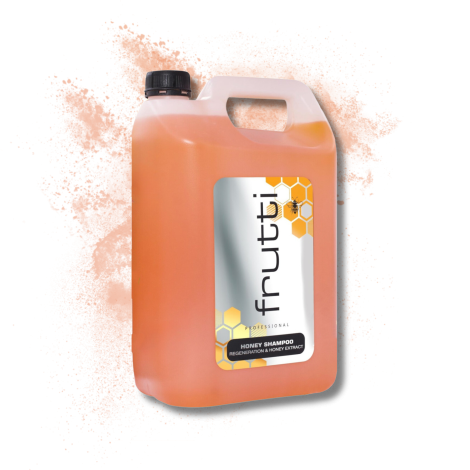 FRUTTI PROFESSIONAL HONEY szampon nawilżająco-regenerujący miodowy 5000 ml - 2