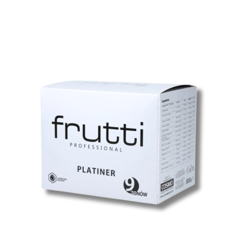 FRUTTI PROFESSIONAL PLATINER bezpyłowy rozjaśniacz do włosów 9 tonów 500 g