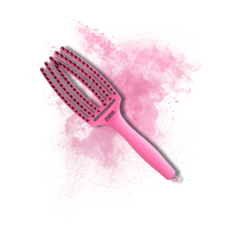 OLIVIA GARDEN FINGERBRUSH DOLCE VITA szczotka do włosów | Granita Pink - 2