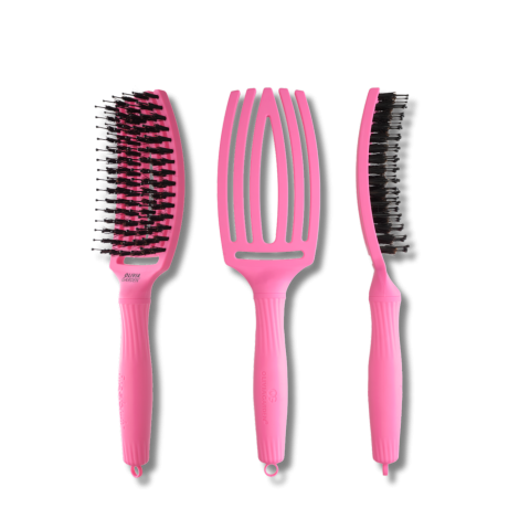 OLIVIA GARDEN FINGERBRUSH DOLCE VITA szczotka do włosów | Granita Pink - 3