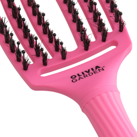 OLIVIA GARDEN FINGERBRUSH DOLCE VITA szczotka do włosów | Granita Pink - 4