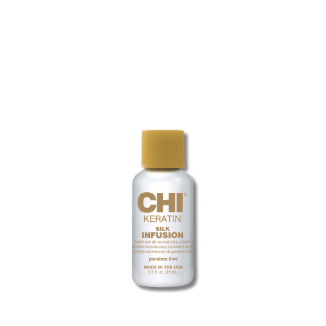 FAROUK CHI KERATIN Silk Infusion jedwab z keratyną odbudowujący włosy 15 ml