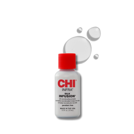 FAROUK CHI INFRA Silk Infusion jedwab naturalny odżywka regenerująca 15 ml - 2