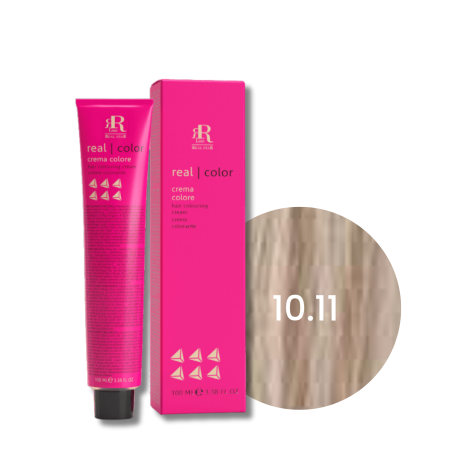 RR LINE REAL COLOR profesjonalna farba do włosów w kremie 100 ml | 10.11