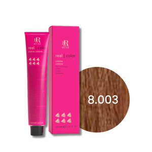 RR LINE REAL COLOR profesjonalna farba do włosów w kremie 100 ml | 8.003