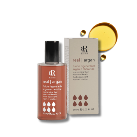 RR LINE REAL ARGAN fluid regenerujący z olejkiem arganowym i keratyną 60 ml - 2