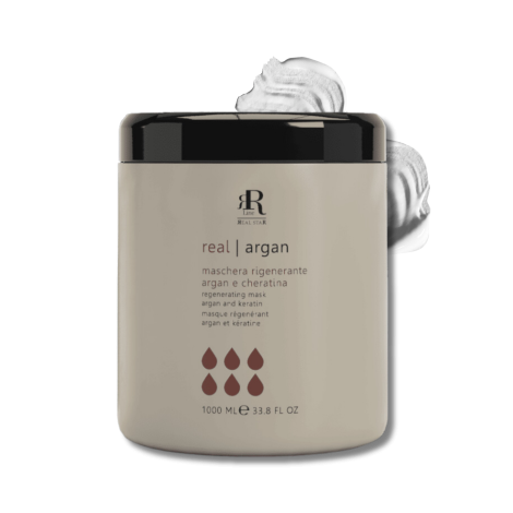 RR LINE REAL ARGAN maska regenerująca z arganem i keratyną 1000 ml - 2