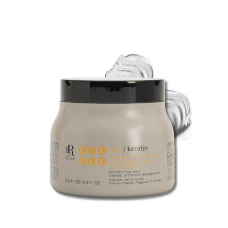 RR LINE REAL KERATIN maska odbudowująca do włosów zniszczonych 500 ml - 2