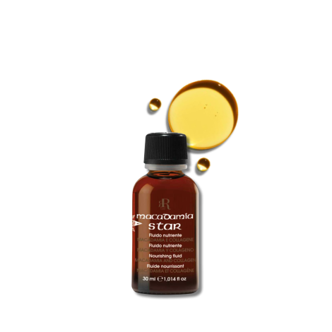 RR LINE REAL MACADAMIA fluid regenerująco-nawilżający z kolagenem 30 ml - 2