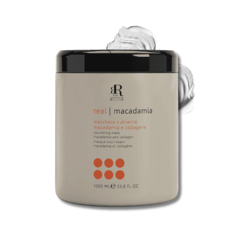 RR LINE REAL MACADAMIA maska regenerująco-nawilżająca z kolagenem 1000 ml - 2
