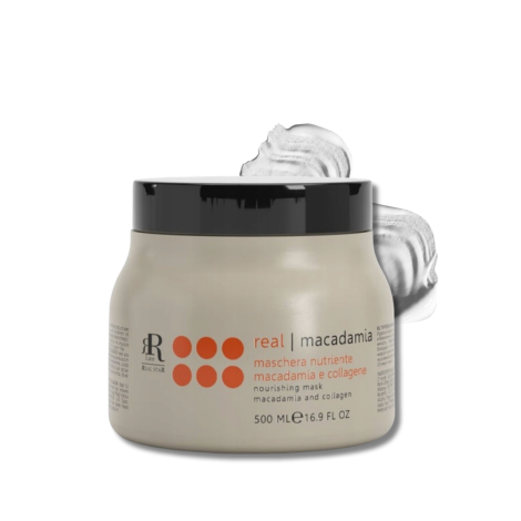 RR LINE REAL MACADAMIA maska regenerująco-nawilżająca z kolagenem 500 ml - 2