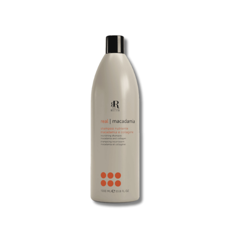 RR LINE REAL MACADAMIA szampon regenerująco-nawilżający z kolagenem 1000 ml