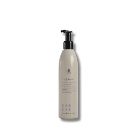 RR LINE REAL SILVER maska przeciw żółtym tonom do włosów blond 350 ml