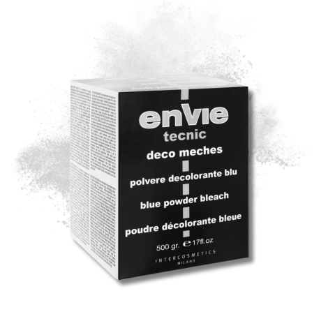 ENVIE TECNIC DECO BLUE rozjaśniacz do włosów w proszku 500 g | Niebieski - 2