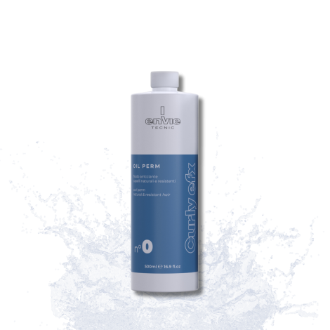 ENVIE TECNIC CURLY EFX 0 płyn do trwałej ondulacji włosy trudne 500 ml - 2