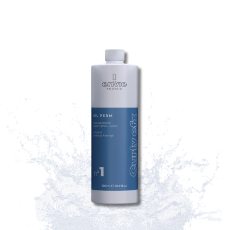 ENVIE TECNIC CURLY EFX 1 płyn do trwałej ondulacji włosy normalne 500 ml - 2